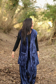 Rumi Waistcoat Crushed Velvet - Only Sizes 10 - 14 Left!
