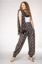 New Sahara Pants Hand-Block Printed in Pure Cotton SS24-Only Size S/M