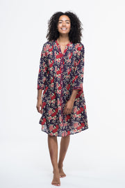 Shimla Tunic Hand Block Printed in Pure Cotton Last Few in S & M Only