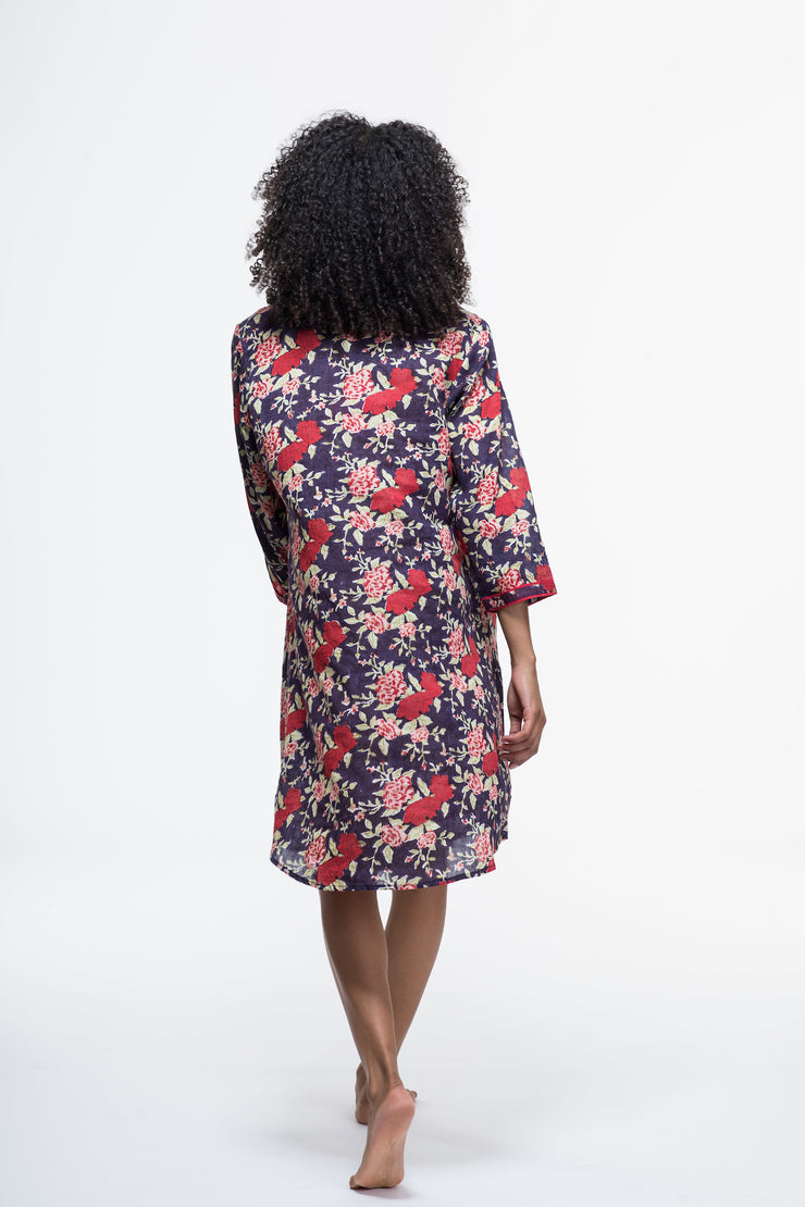 Shimla Tunic Hand Block Printed in Pure Cotton Last Few in S & M Only