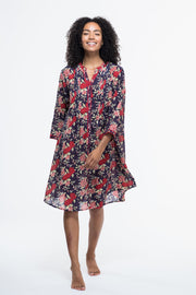 Shimla Tunic Hand Block Printed in Pure Cotton Last Few in S & M Only