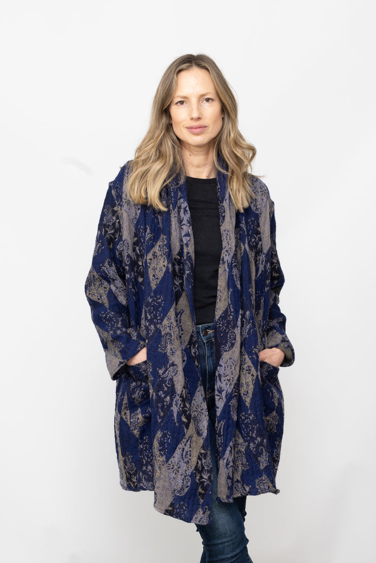 New Thar Reversible Jacket in Pure Wool - AW2025