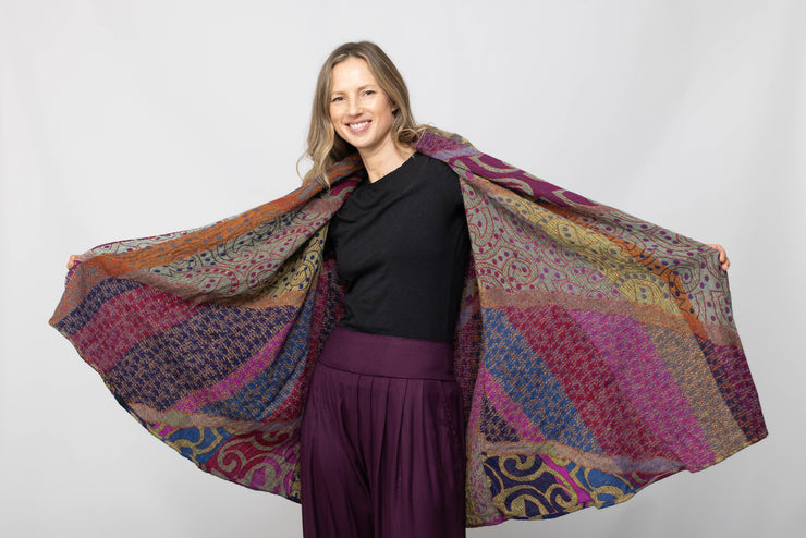 New Thar Reversible Jacket in Pure Wool - AW2025 Only Size M/L And L/XL Left