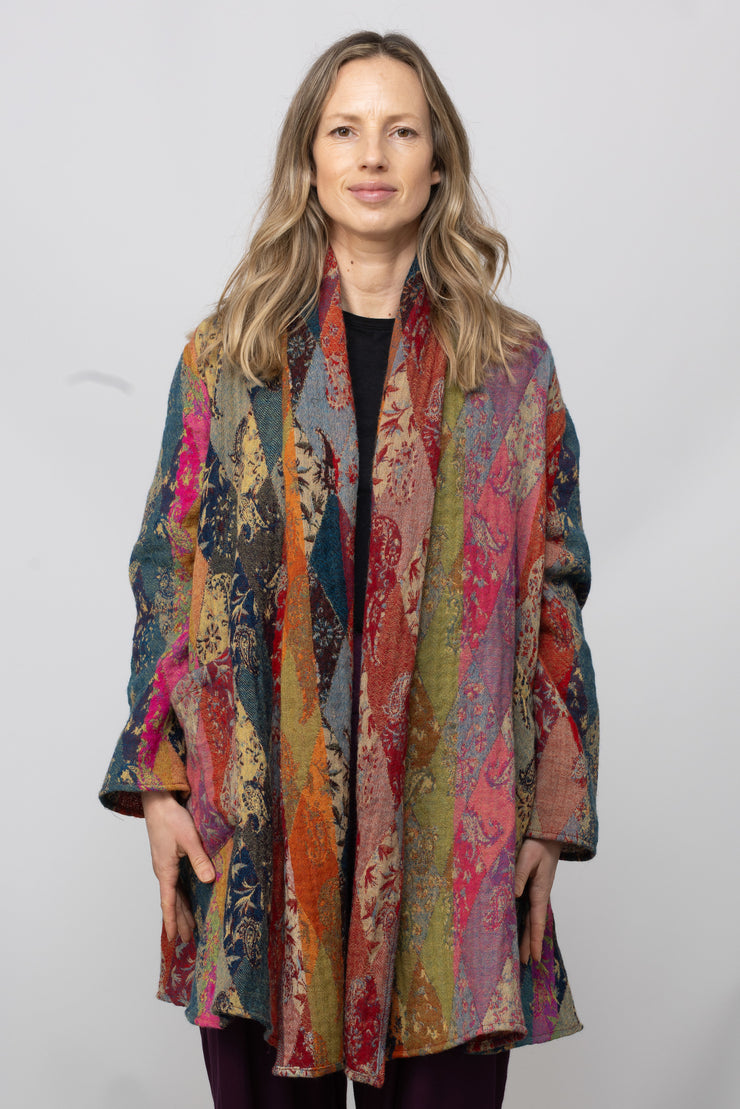 New Thar Reversible Jacket in Pure Wool - AW2025 Only Size M/L And L/XL Left