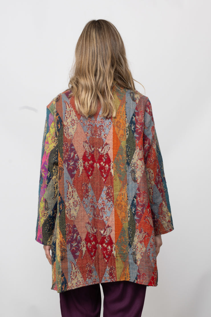 New Thar Reversible Jacket in Pure Wool - AW2025 Only Size M/L And L/XL Left