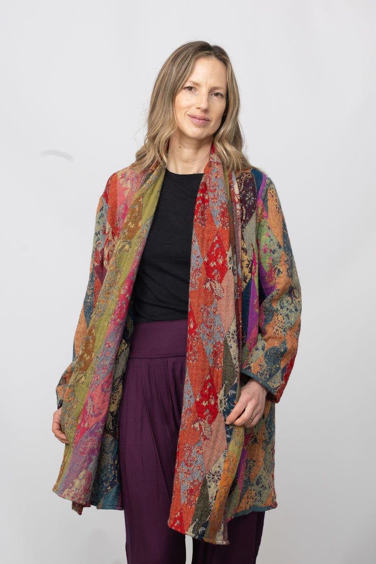 New Thar Reversible Jacket in Pure Wool - AW2025 Only Size M/L And L/XL Left