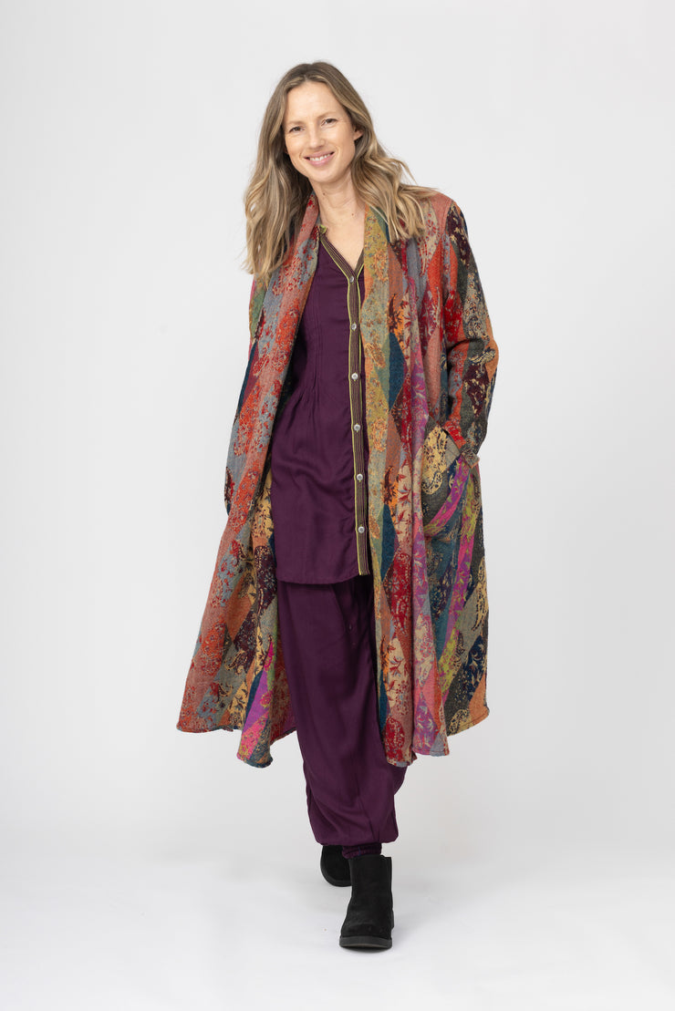 New Dev Reversible Jacket in Pure Wool AW2025 Only Size S/M Left