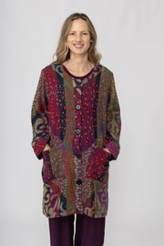 New Jani Reversible Cardigan Pure Merino Wool AW2025
