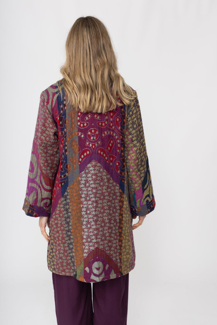 New Jani Reversible Cardigan Pure Merino Wool AW2025