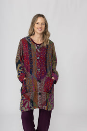New Jani Reversible Cardigan Pure Merino Wool AW2025
