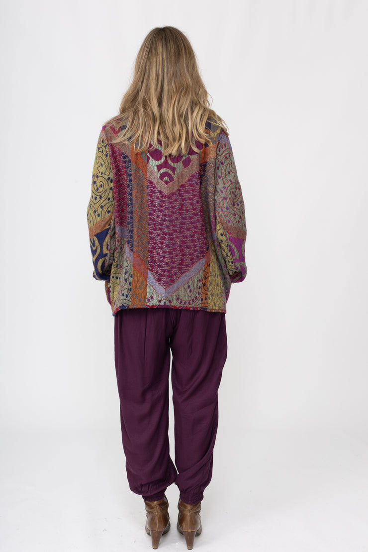 New Moksha Reversible Jacket in Pure Wool AW2025 Only S/M Left