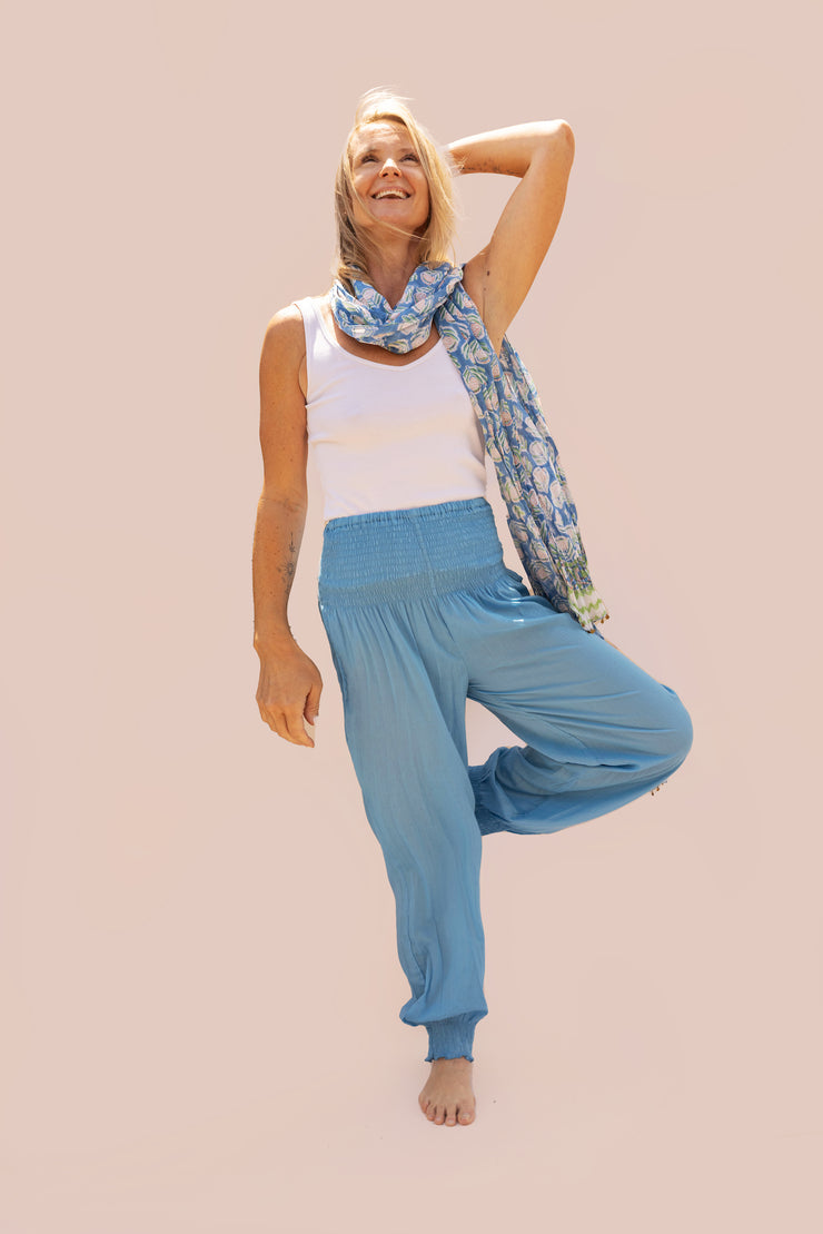 Hand Block Printed Bamboo Scarves SS2025