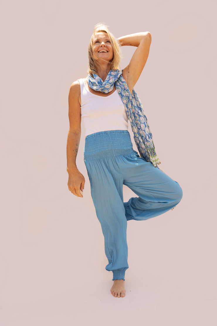 Hand Block Printed Bamboo Scarves SS2025