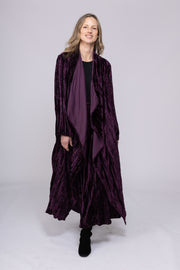 New Asman Skirt  in Pure Crushed Velvet AW2025