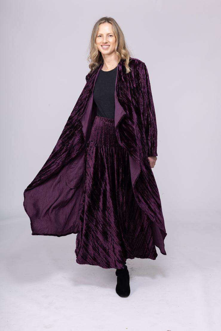 Nellore Jacket in Crushed Velvet - Only Size S/M -10-14 Left!