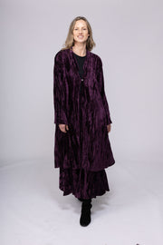 New Nargis Jacket In Crushed Velvet  AW2025 Last 1 left Size 10-12