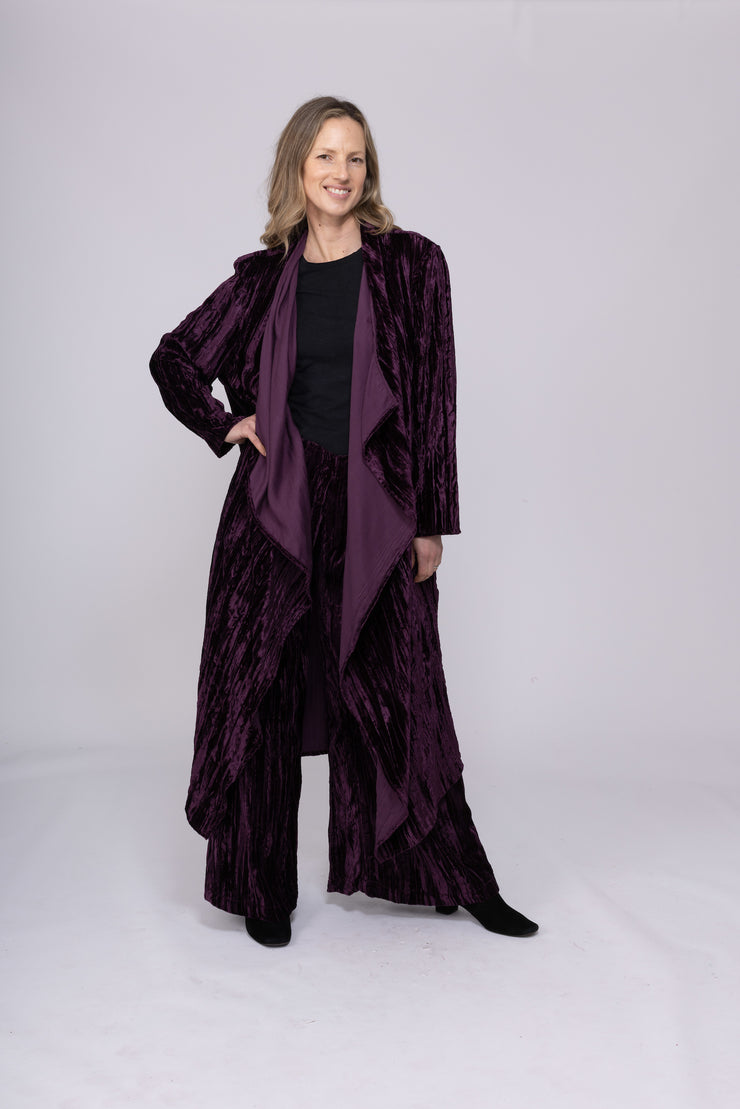 Nellore Jacket in Crushed Velvet - Only Size S/M -10-14 Left!