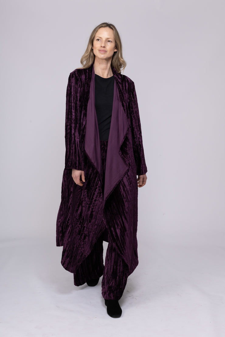 Nellore Jacket in Crushed Velvet - Only Size S/M -10-14 Left!