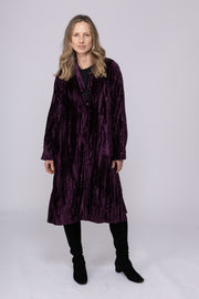 New Nargis Jacket In Crushed Velvet  AW2025 Last 1 left Size 10-12