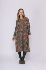 New Farah Dress Hand Block Printed Jersey  - AW2025 Only S/M Left