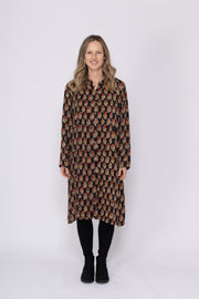Bamboo Panel Tunic Hand Block Printed AW2025