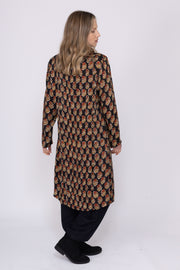 Bamboo Panel Tunic Hand Block Printed AW2025
