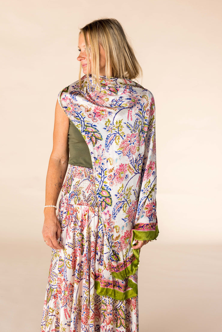 Hand Block Printed Bamboo Scarves SS2025