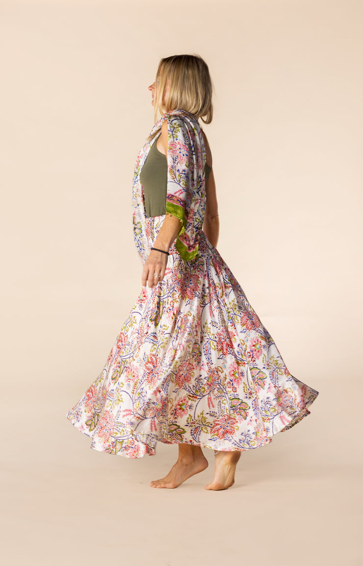 New Asman Skirts Hand Block Printed Bamboo- SS2025