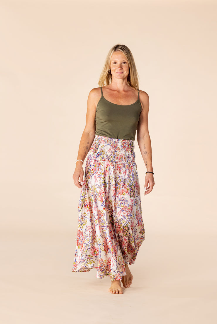 New Asman Skirts Hand Block Printed Bamboo- SS2025