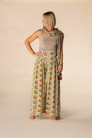 New Kajol Pants Hand Block Printed Pure Cotton SS2025
