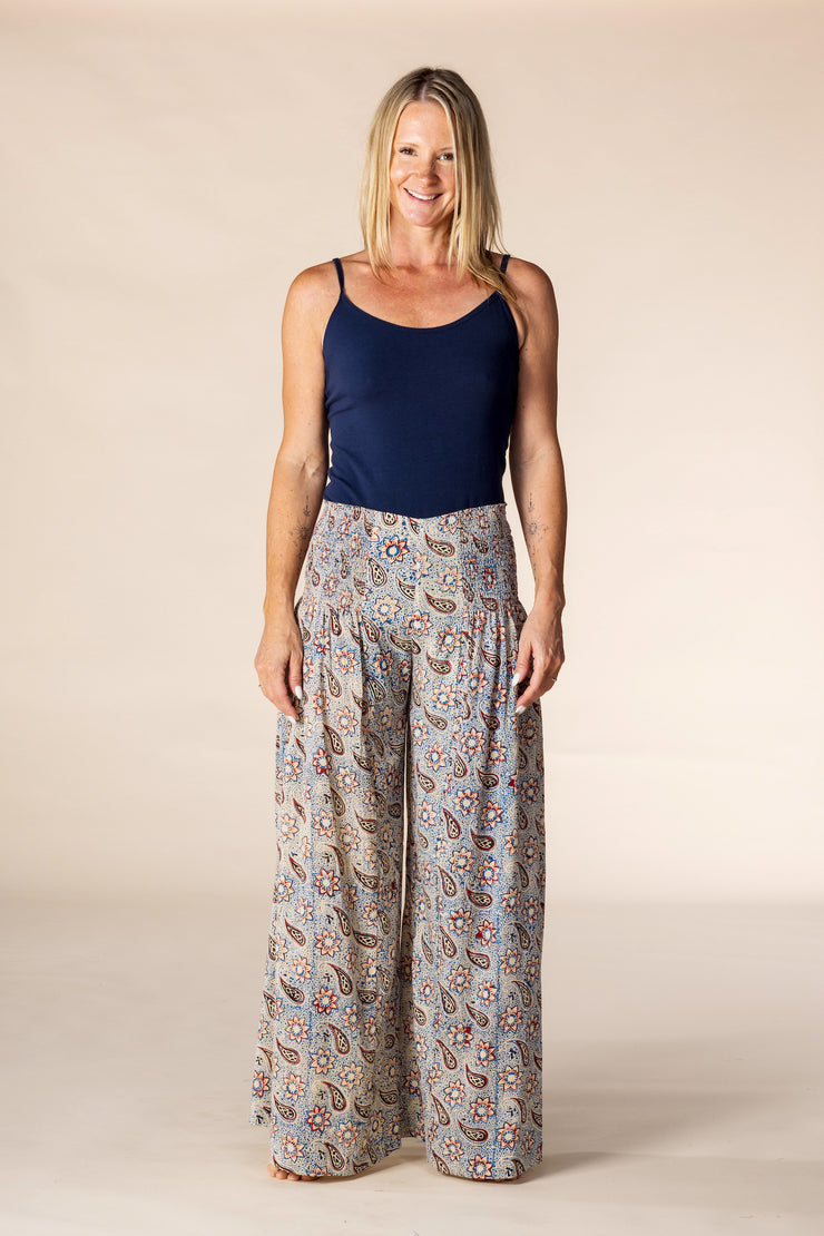 New Kajol Pants Hand Block Printed Pure Cotton SS2025
