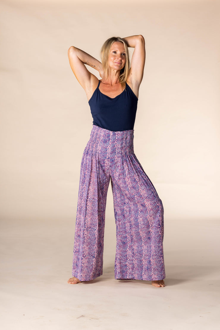 New Kajol Pants Hand Block Printed Pure Cotton SS2025