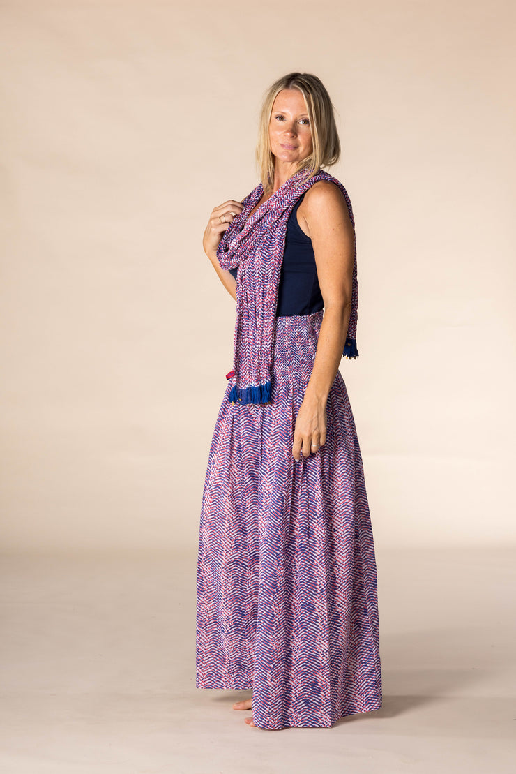 New Kajol Pants Hand Block Printed Pure Cotton SS2025