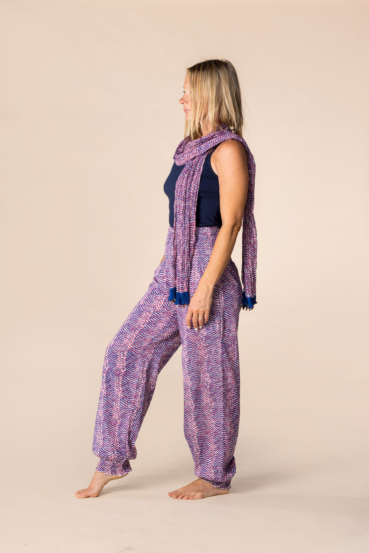 New Sahara Pants Hand-Block Printed in Pure Cotton SS2025