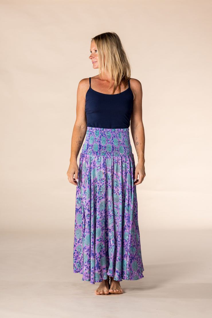 New Asman Skirts Hand Block Printed Bamboo- SS2025