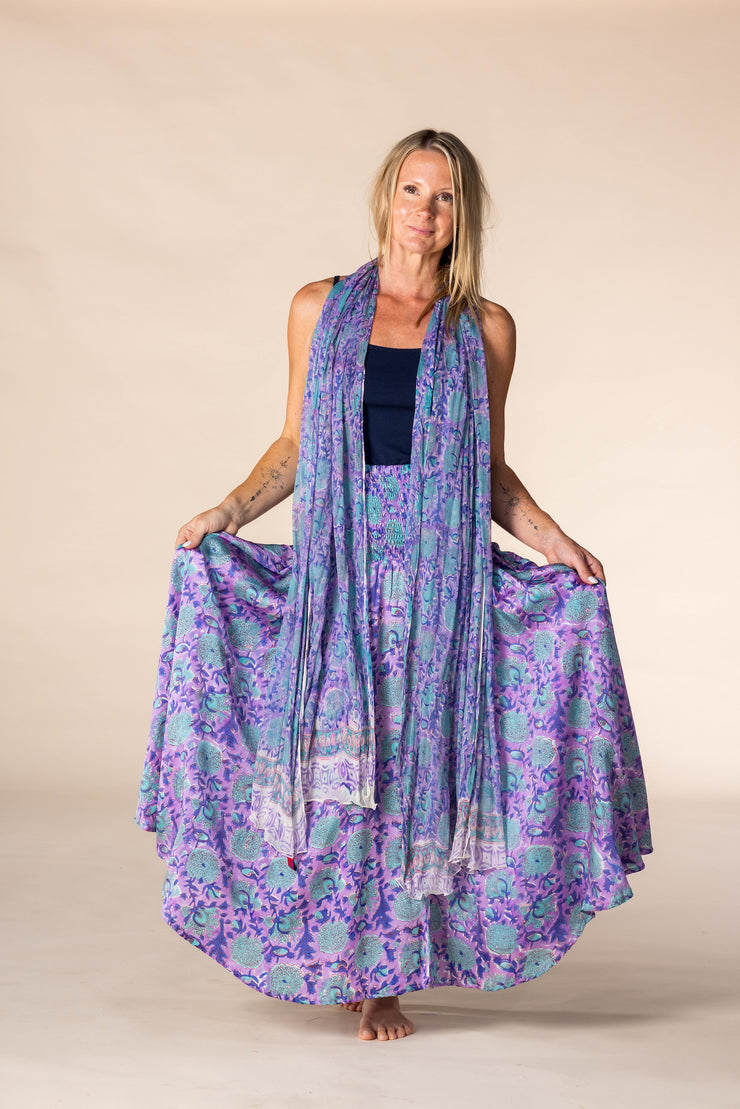 Hand Block Printed Bamboo Scarves SS2025