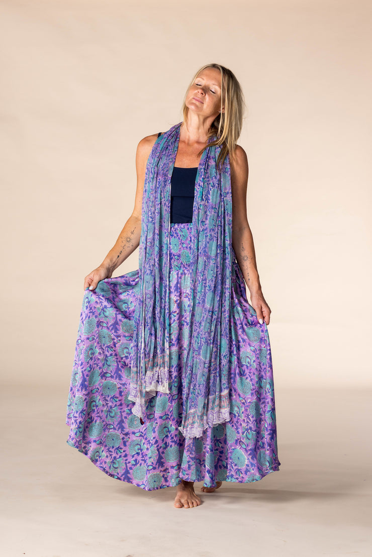 Hand Block Printed Bamboo Scarves SS2025