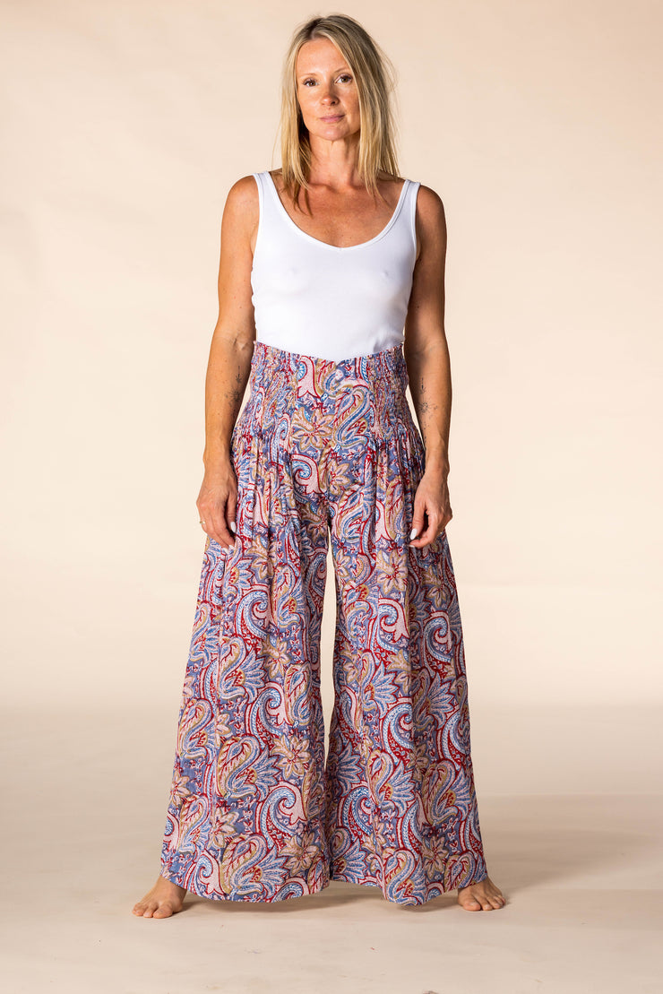 New Kajol Pants Hand Block Printed Pure Cotton SS2025