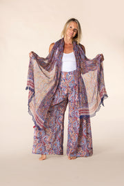 New Kajol Pants Hand Block Printed Pure Cotton SS2025
