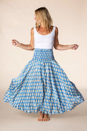 New Asman Skirts Hand Block Printed Bamboo- SS2025
