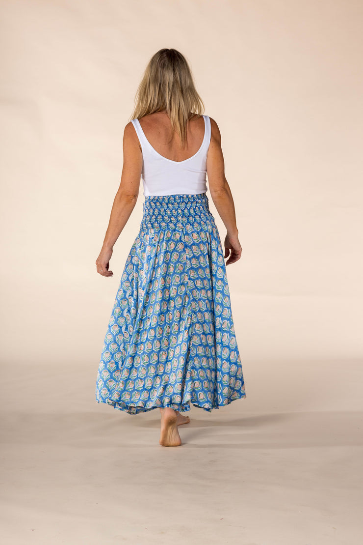 New Asman Skirts Hand Block Printed Bamboo- SS2025