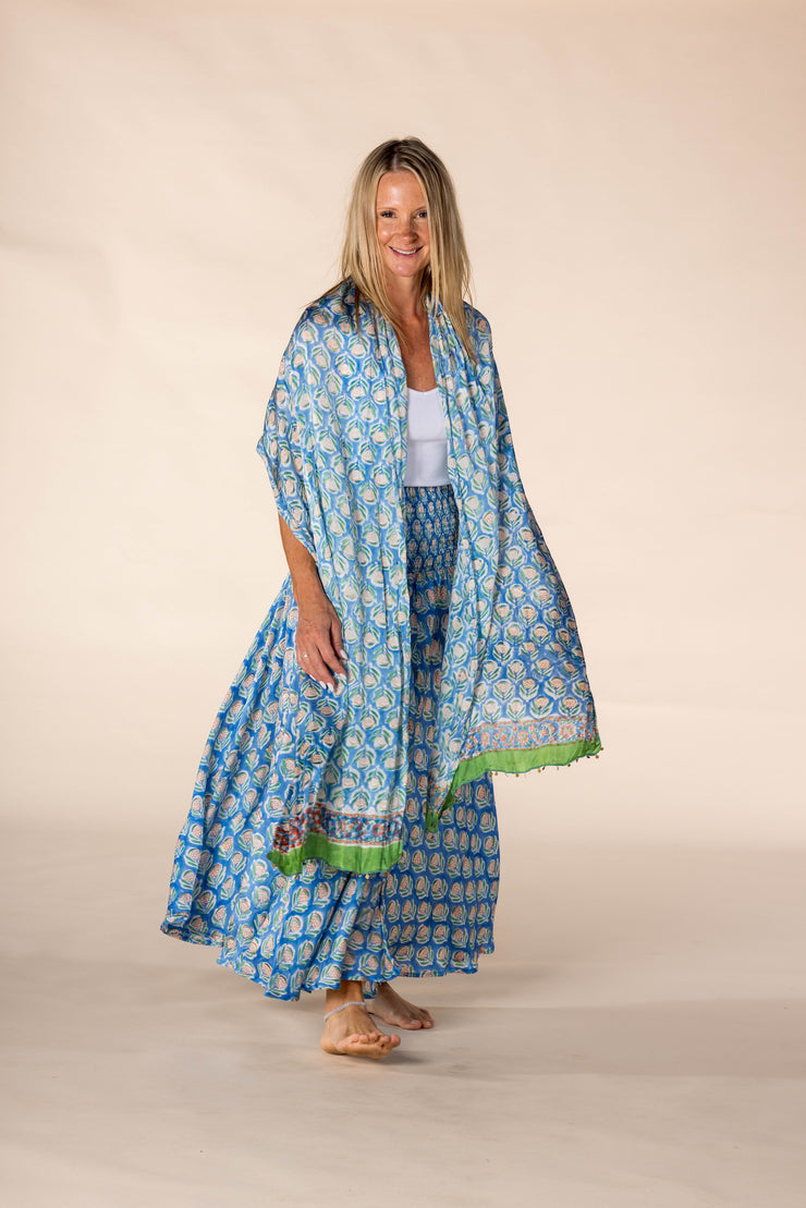 Hand Block Printed Bamboo Scarves SS2025