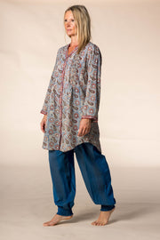 New Shimla Tunic Hand Block Printed in Pure Cotton SS2025