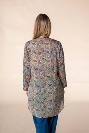 New Shimla Tunic Hand Block Printed in Pure Cotton SS2025