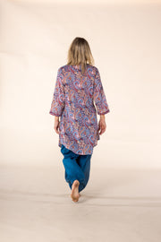 New Shimla Tunic Hand Block Printed in Pure Cotton SS2025 Only Size M-12