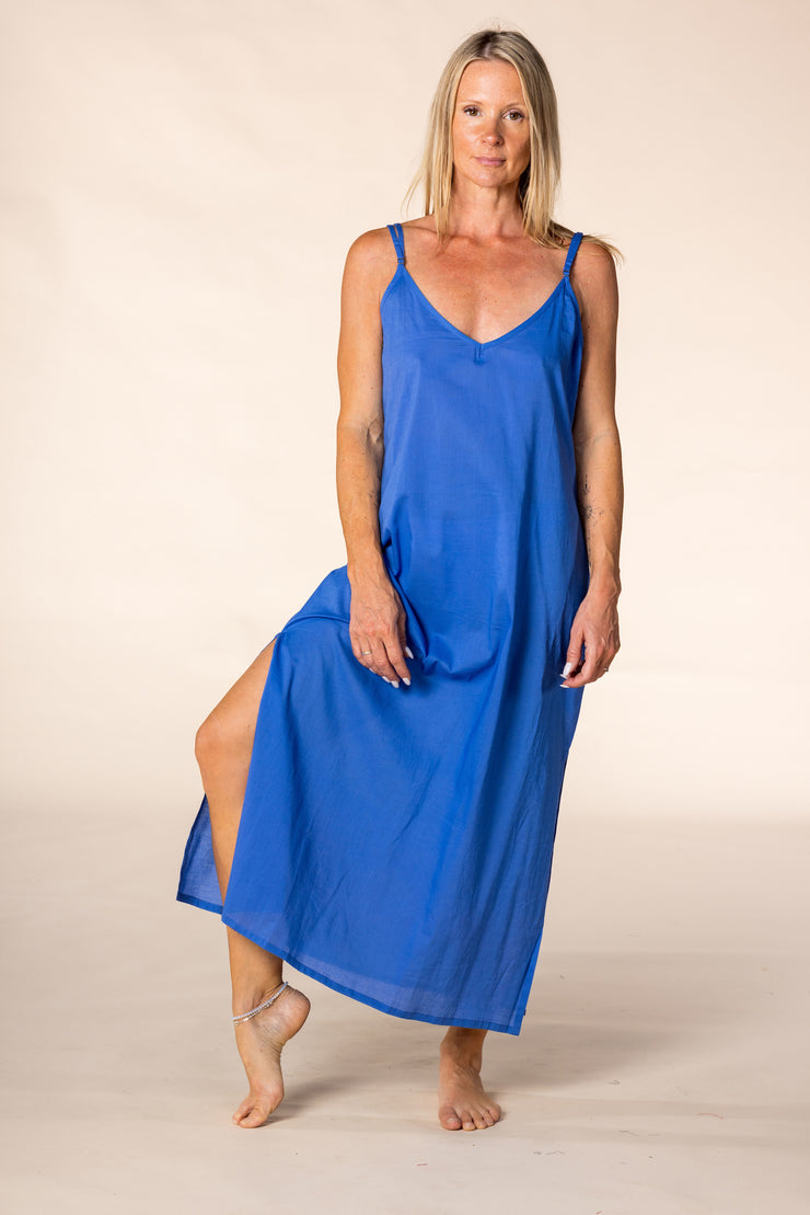 New Sufiana Dress Hand Block Printed with Slip in Pure Cotton SS2025 Only Size M-12