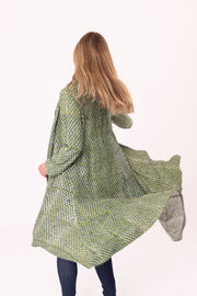 Jharna Jacket Hand-Block in Cotton Jersey Only S/M