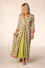 New Sufiana Dress Hand Block Printed with Slip in Pure Cotton SS2025 Only Size M-12