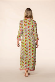 New Sufiana Dress Hand Block Printed with Slip in Pure Cotton SS2025 Only Size M-12