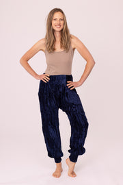 Arabia Pants Crushed Velvet in Size S/M (10 To 12)